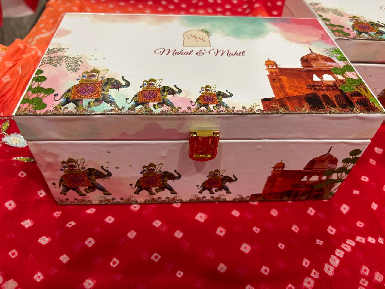 Gift Hamper Shadi Card Box