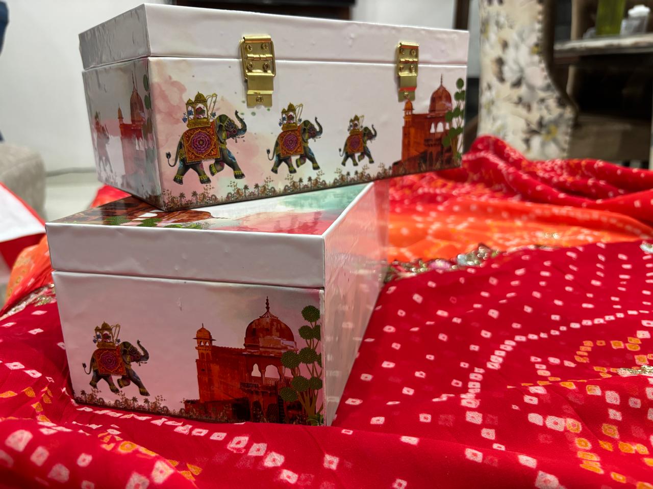 Gift Hamper Shadi Card Box