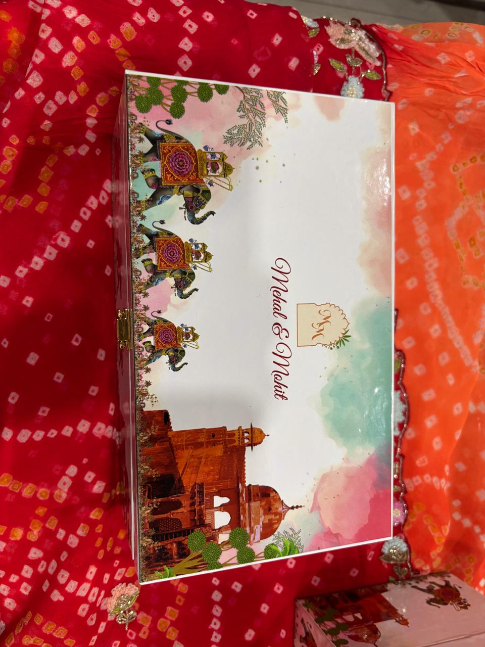 Gift Hamper Shadi Card Box